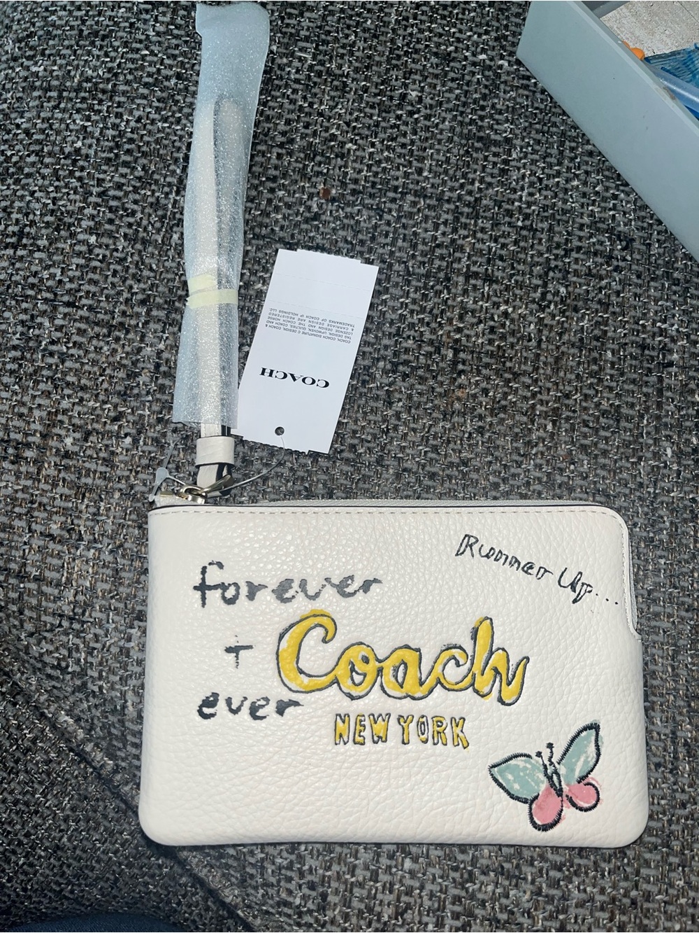 NWT Coach Forever & Ever Wristlet